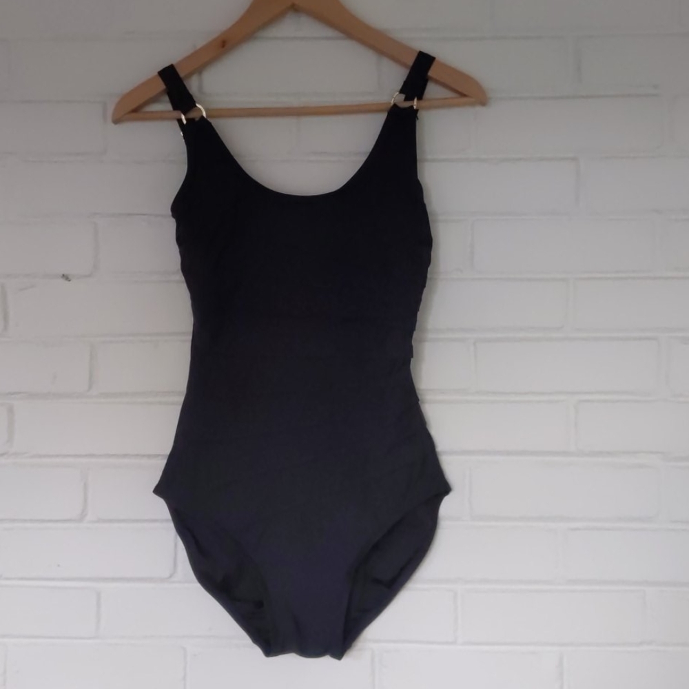 Calvin Klein Black One Piece Swimsuit